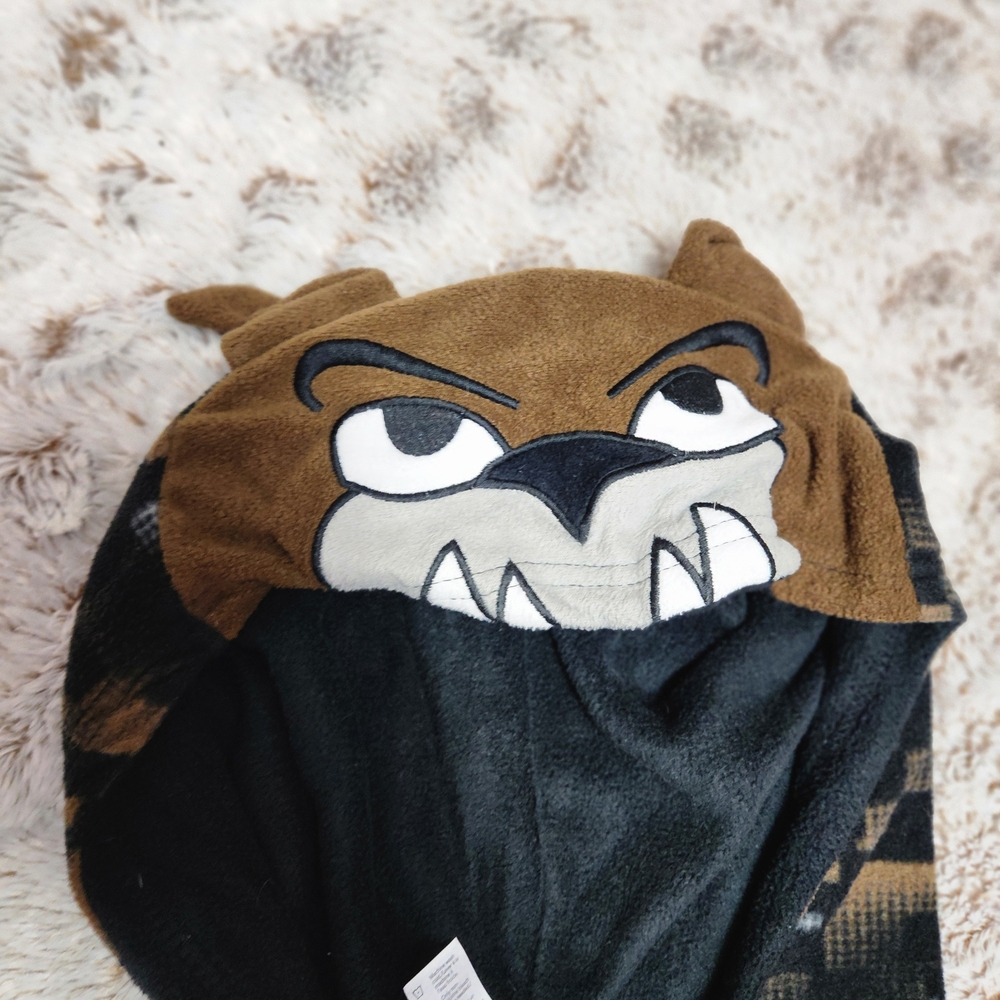 Dog Face Black and Brown Kids Pajama Set